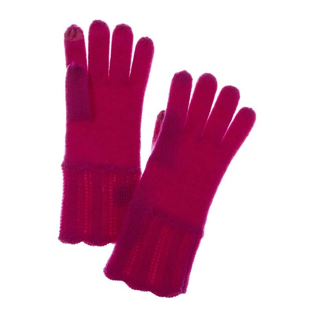 Sofiacashmere Cashmere Gloves, Pink